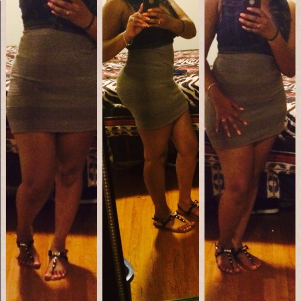 Mini bandage dress